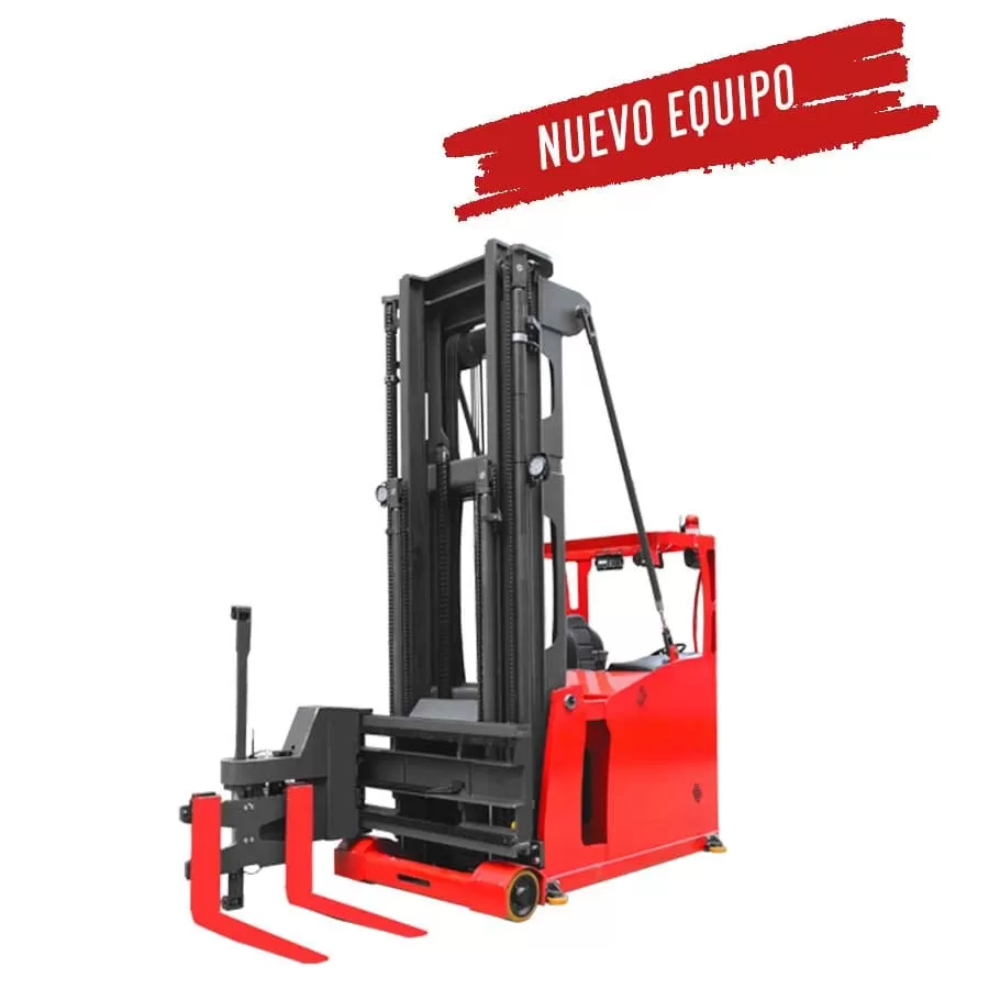 venta de apilador montacargas trilateral